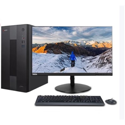 聯想Lenovo 颶風M400 臺式計算機  商用臺式電腦主機(酷睿12代 I5-12450H 16G 512G）23.8英寸